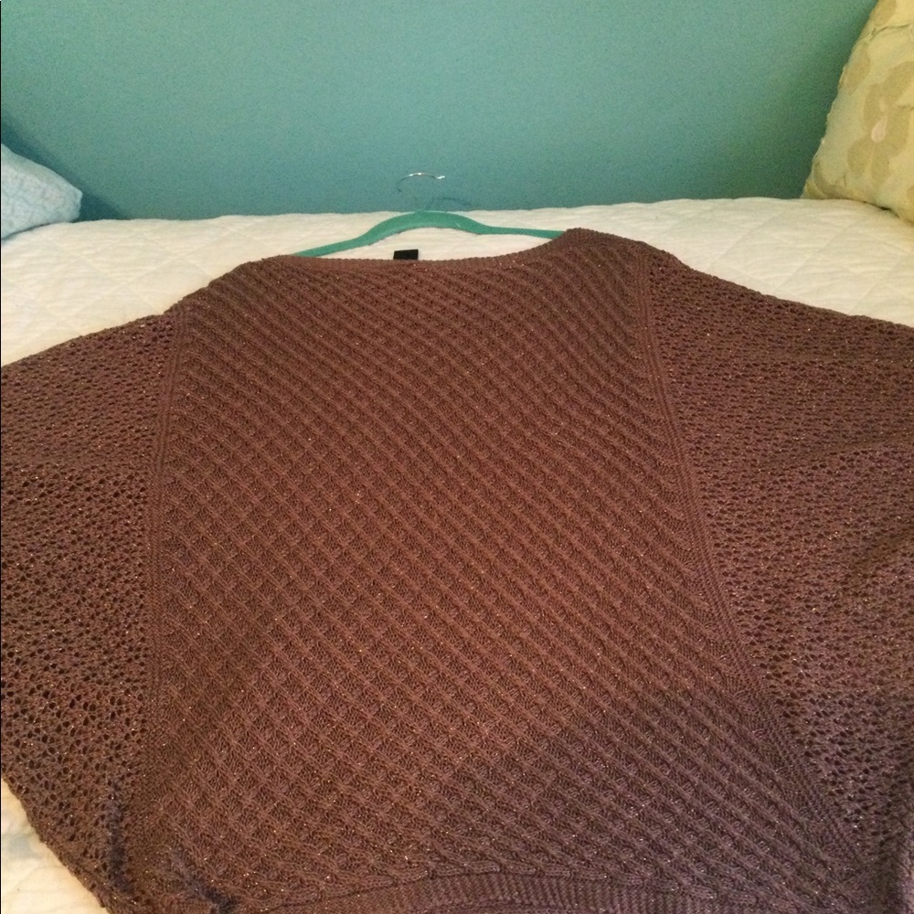 Bisou Bisou Retro Poncho Top - Picture 4 of 10